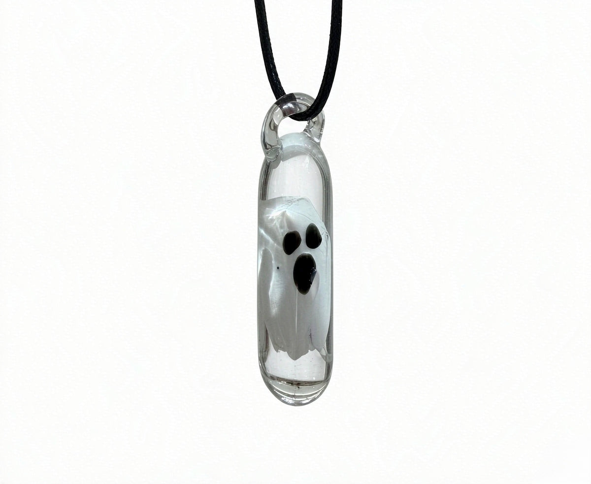 Unique Halloween glass jewelry gift for her