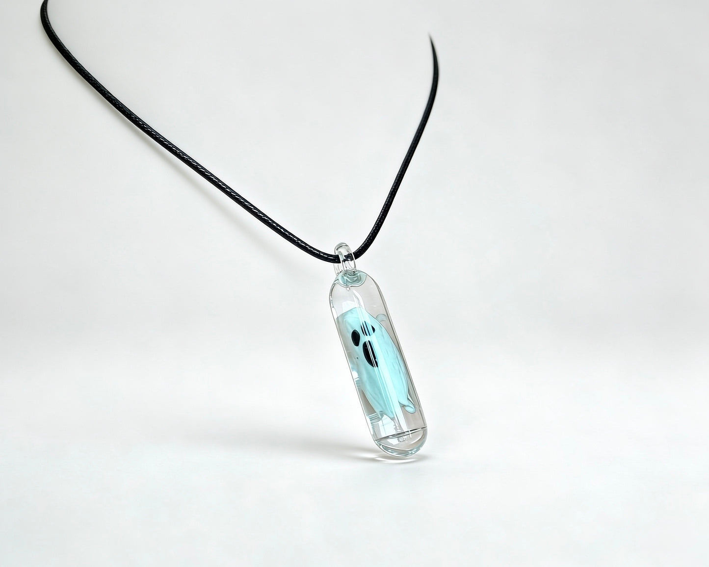 Unique Halloween glass jewelry gift for her