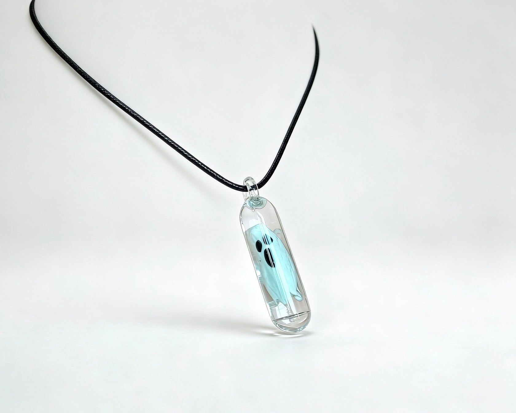 Unique Halloween glass jewelry gift for her